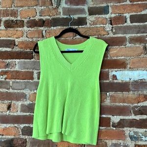 Neon Sweater Vest